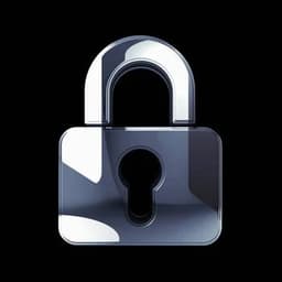 EOS Logo - Secure Padlock